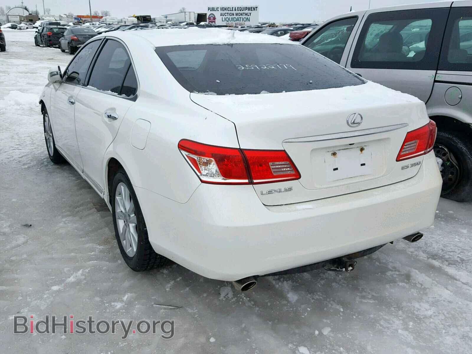 2010 LEXUS ES350 - VIN: JTHBK1EG0A2374952 - Фото 3