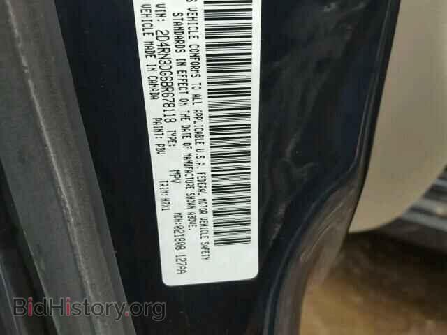 2011 DODGE CARAVAN - VIN: 2D4RN3DG6BR678118 - Фото 10