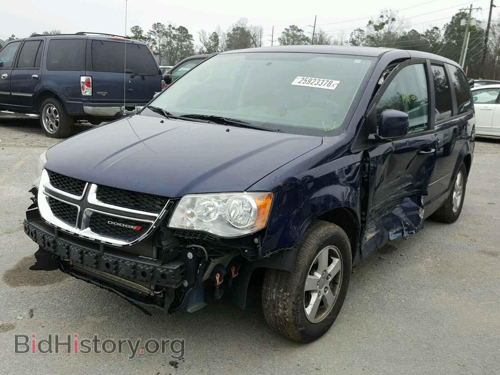 2013 DODGE CARAVAN - VIN: 2C4RDGCG0DR523057 - Фото 2