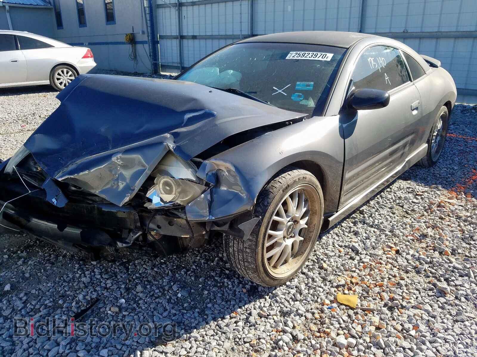2004 MITSUBISHI ECLIPSE - VIN: 4A3AC84H04E083543 - Фото 2
