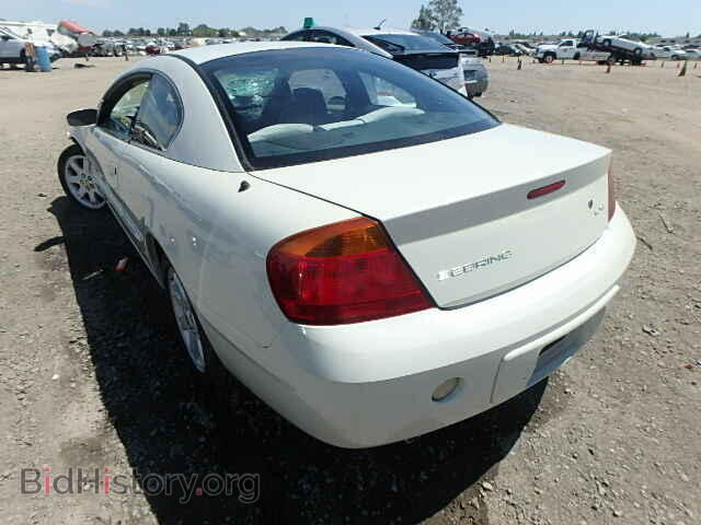 2001 CHRYSLER SEBRING - VIN: 4C3AG52H11E063258 - Фото 3