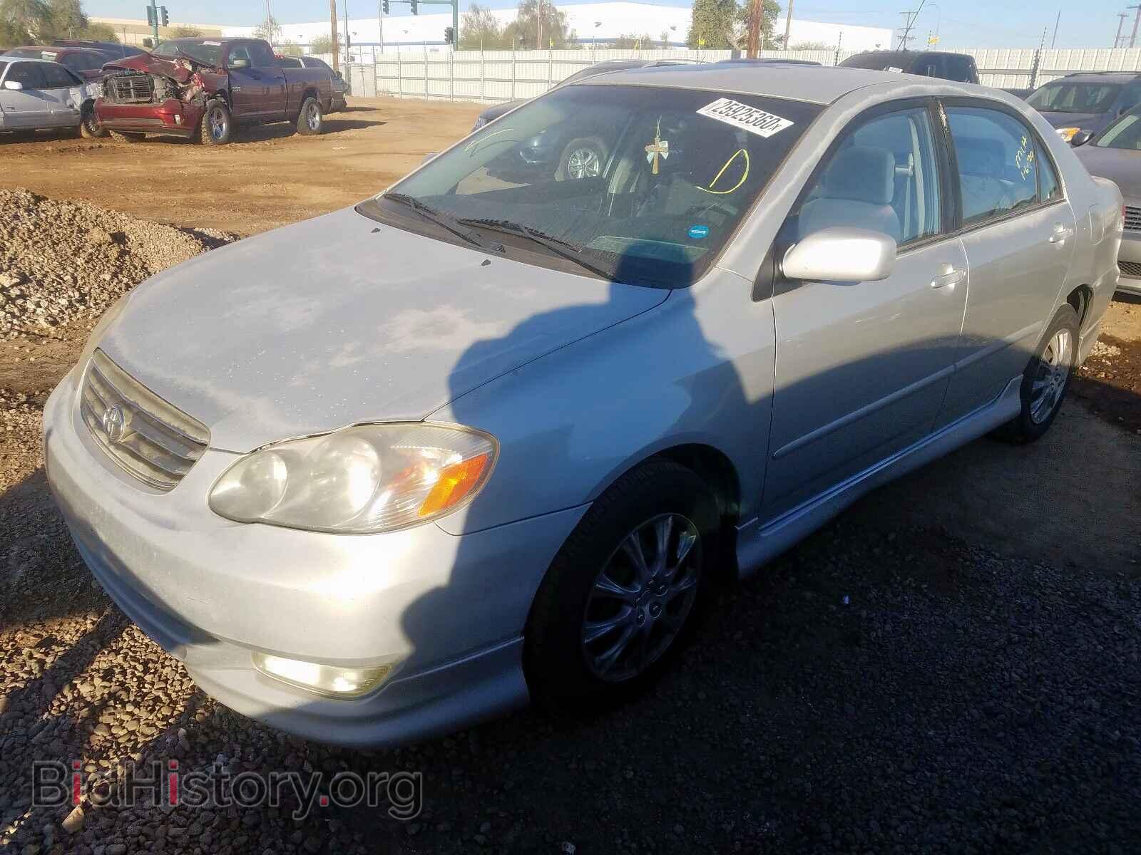 2003 TOYOTA COROLLA - VIN: 1NXBR32E43Z155152 - Фото 2