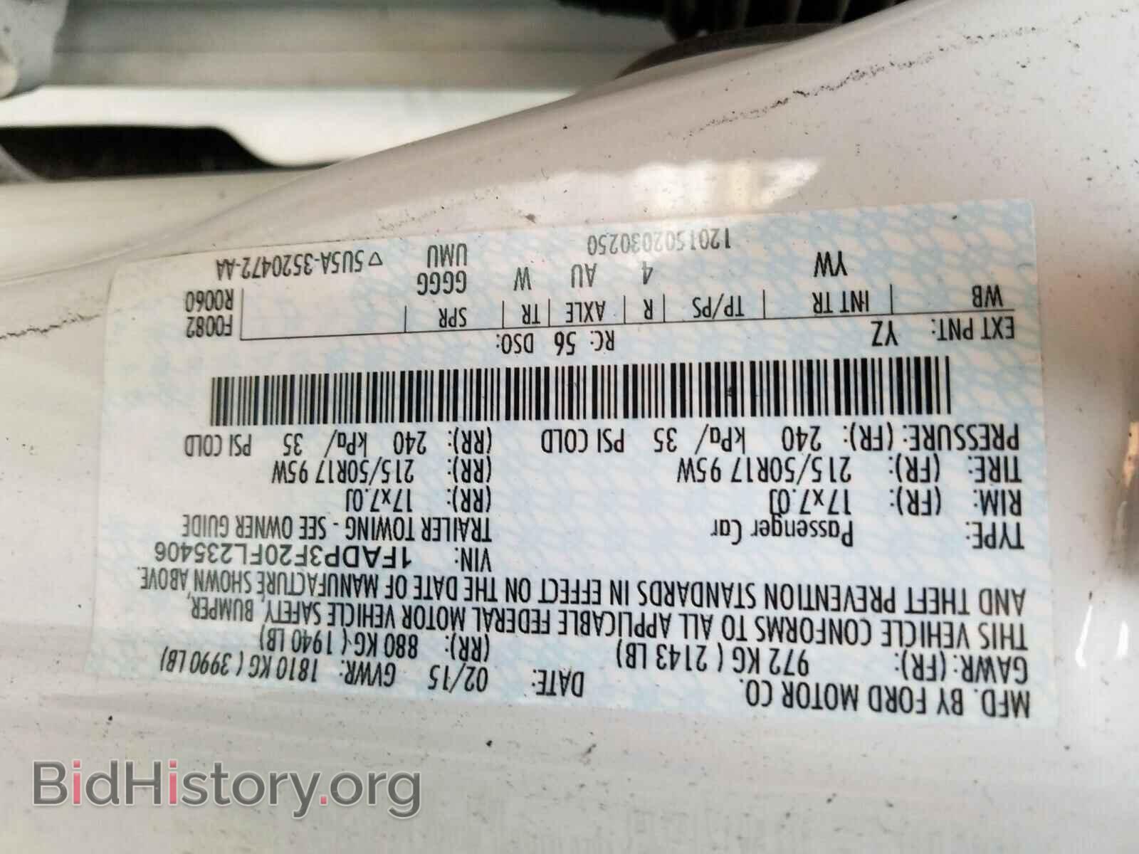 2015 FORD FOCUS - VIN: 1FADP3F20FL235406 - Фото 10