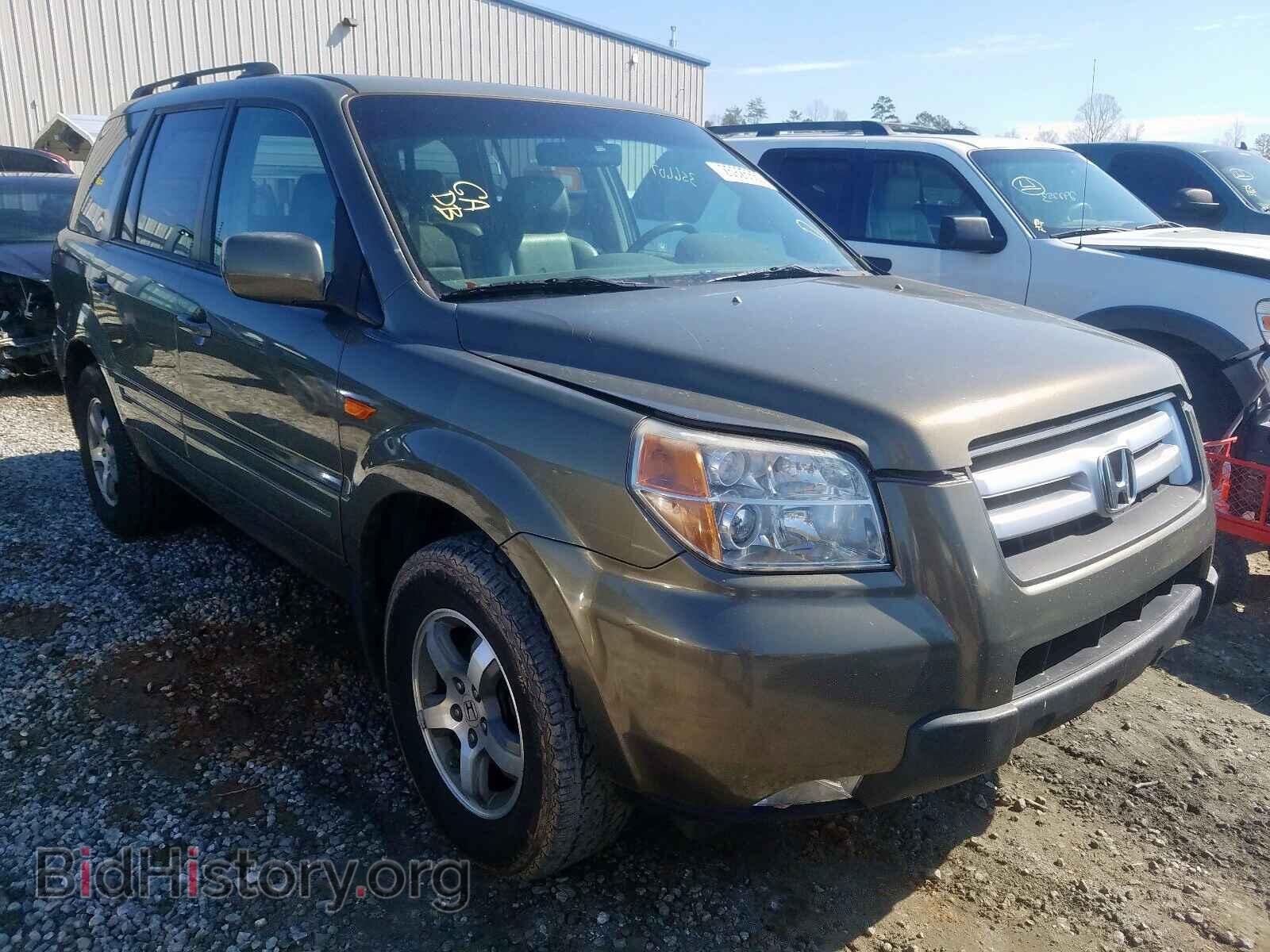 Photo 5FNYF28567B038034 - HONDA PILOT 2007