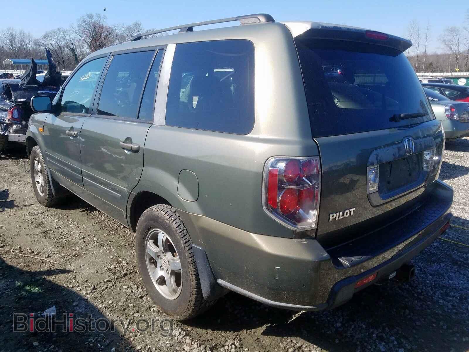 2007 HONDA PILOT - VIN: 5FNYF28567B038034 - Фото 3