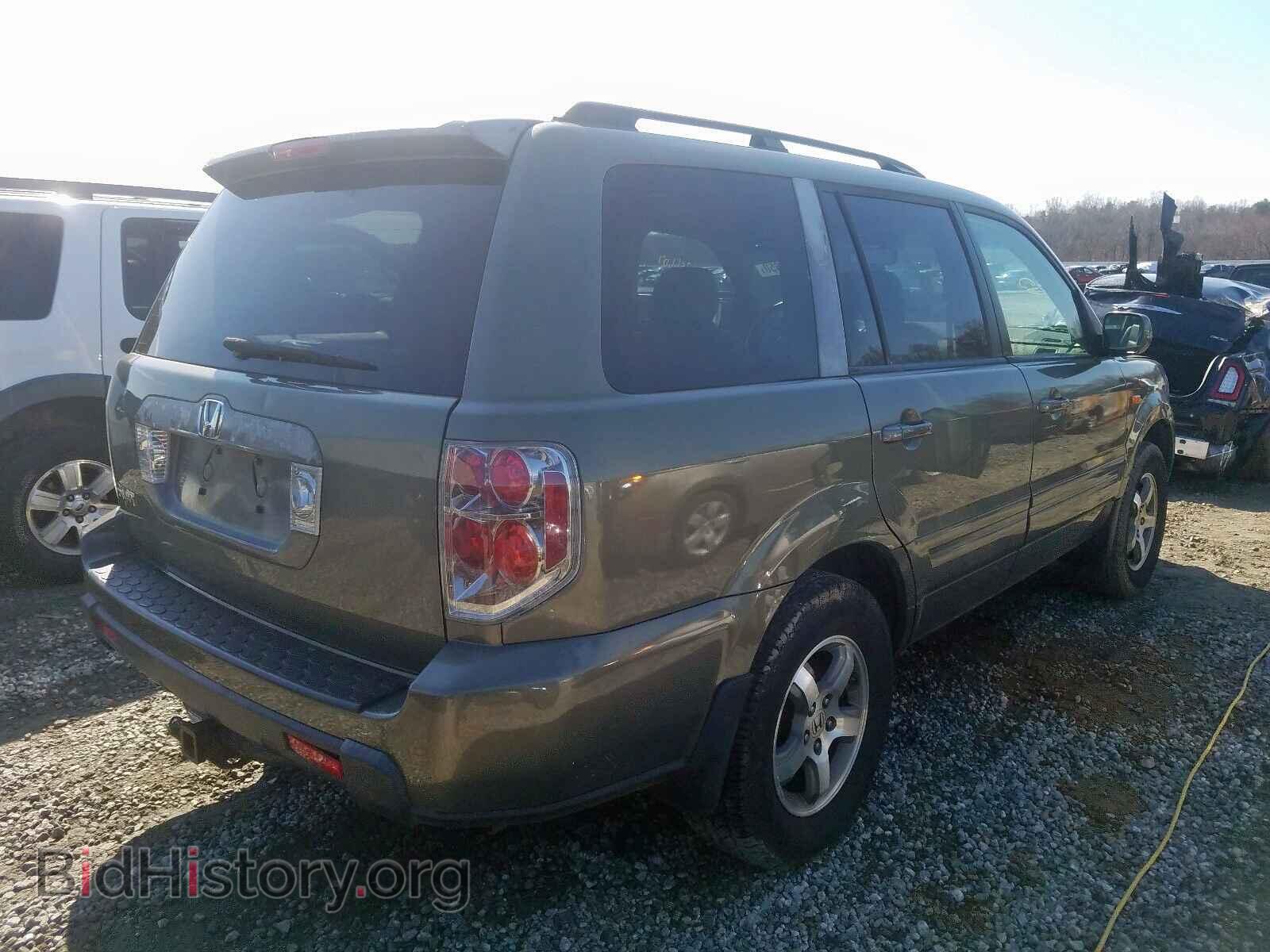 2007 HONDA PILOT - VIN: 5FNYF28567B038034 - Фото 4