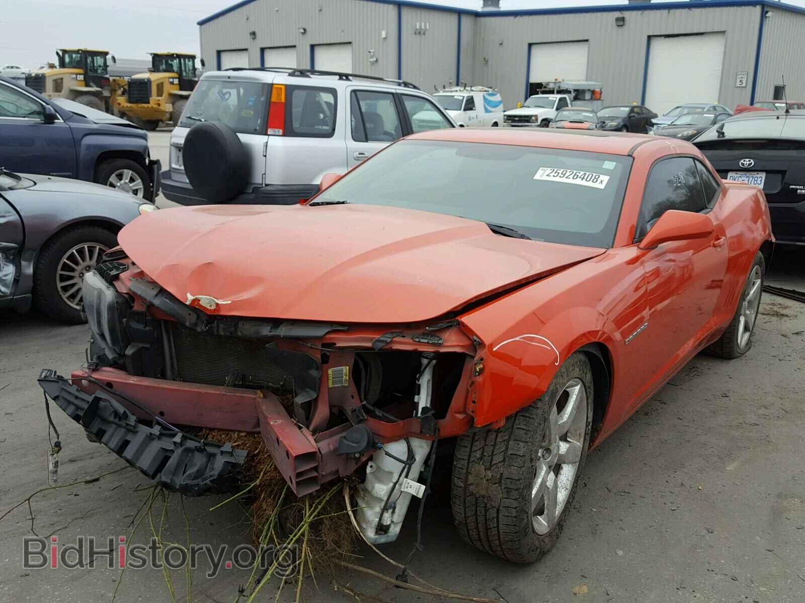 2012 CHEVROLET CAMARO - VIN: 2G1FB1E34C9188151 - Фото 2
