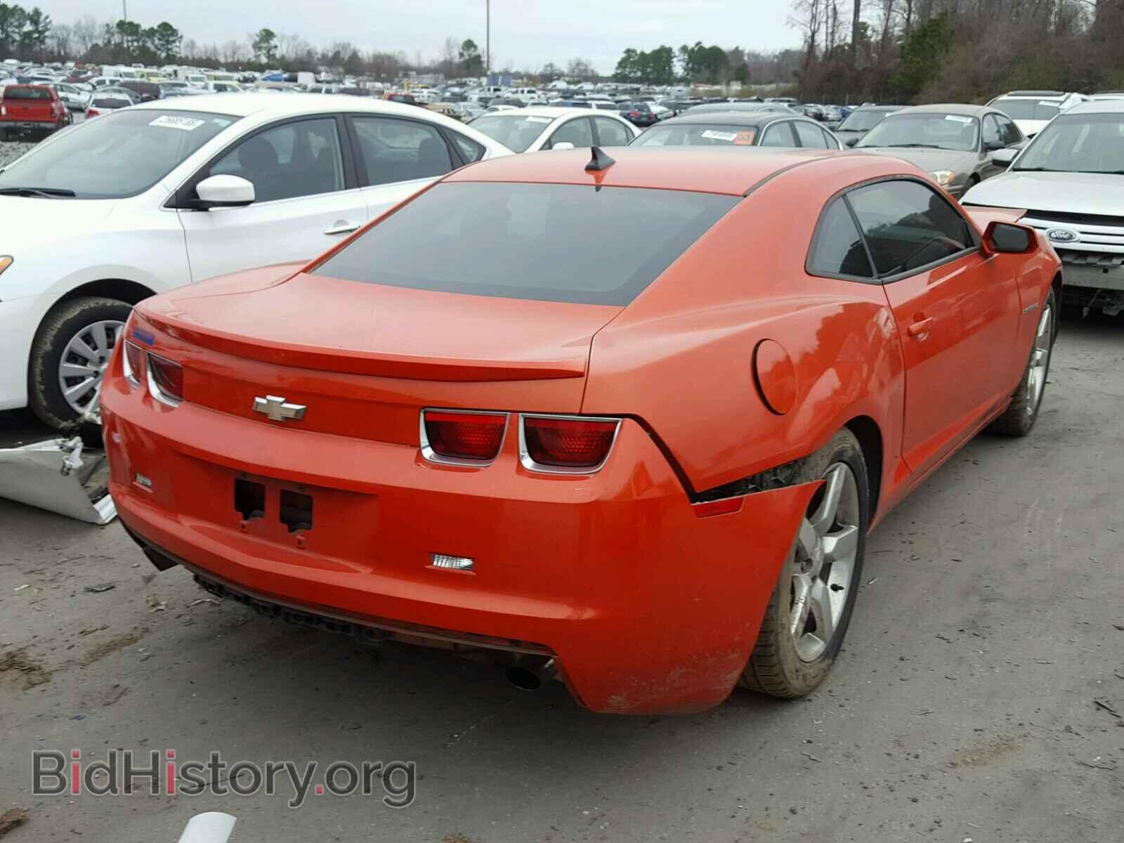 2012 CHEVROLET CAMARO - VIN: 2G1FB1E34C9188151 - Фото 4