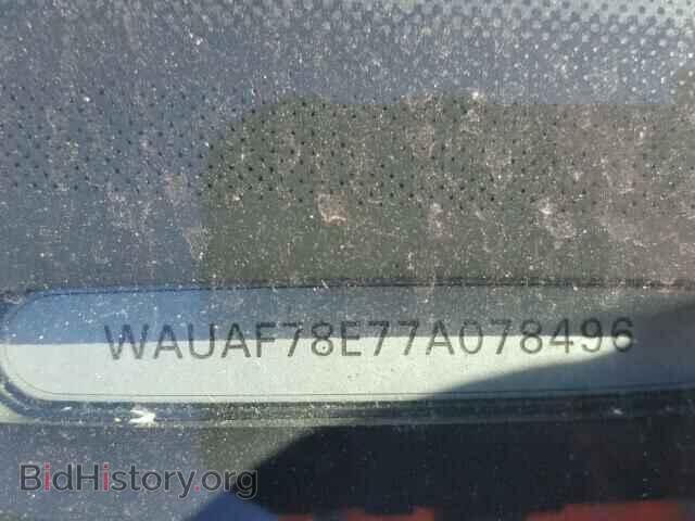 2007 AUDI A4 - VIN: WAUAF78E77A078496 - Фото 10