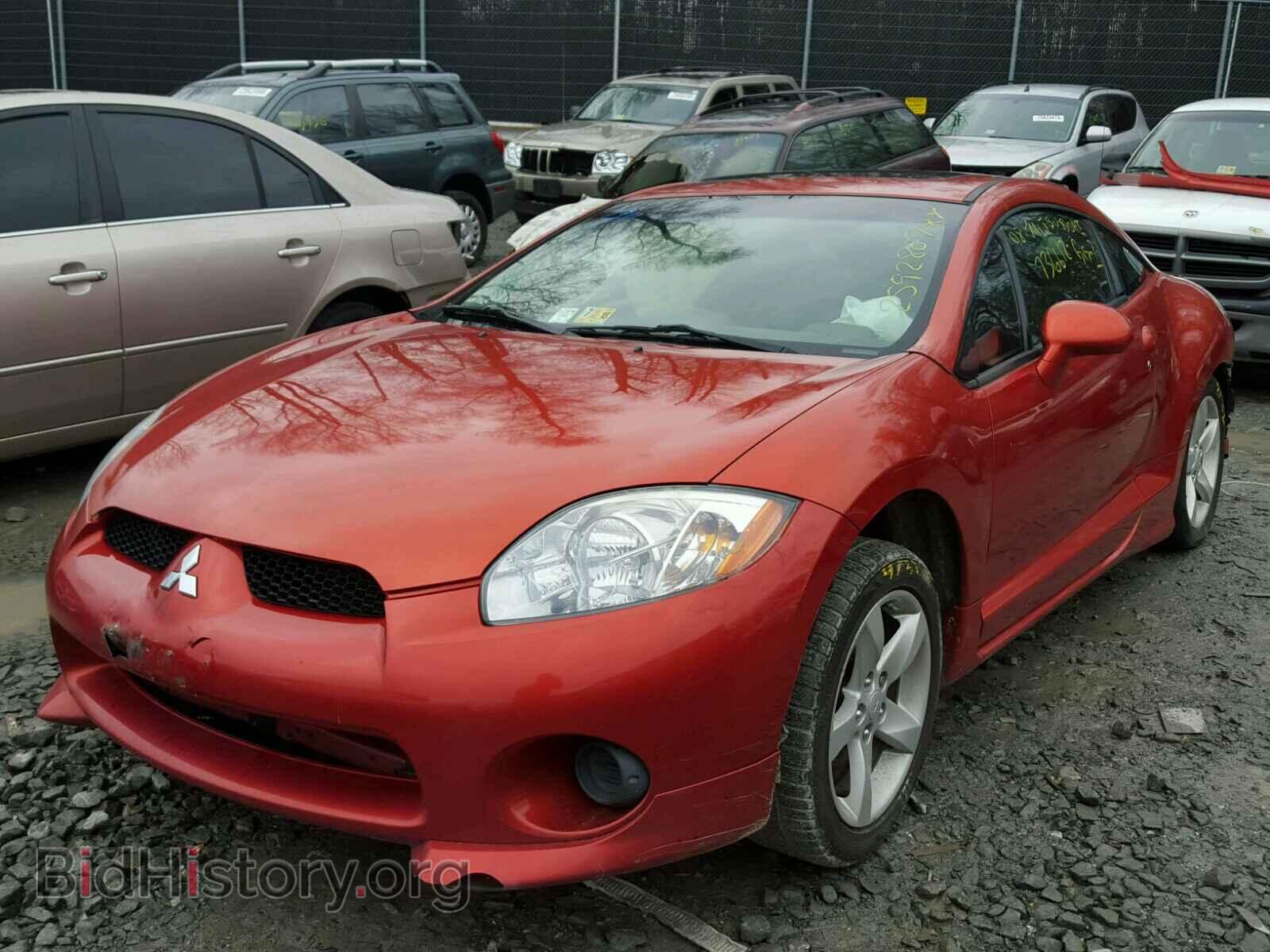 2008 MITSUBISHI ECLIPSE - VIN: 4A3AK24F58E033175 - Фото 2