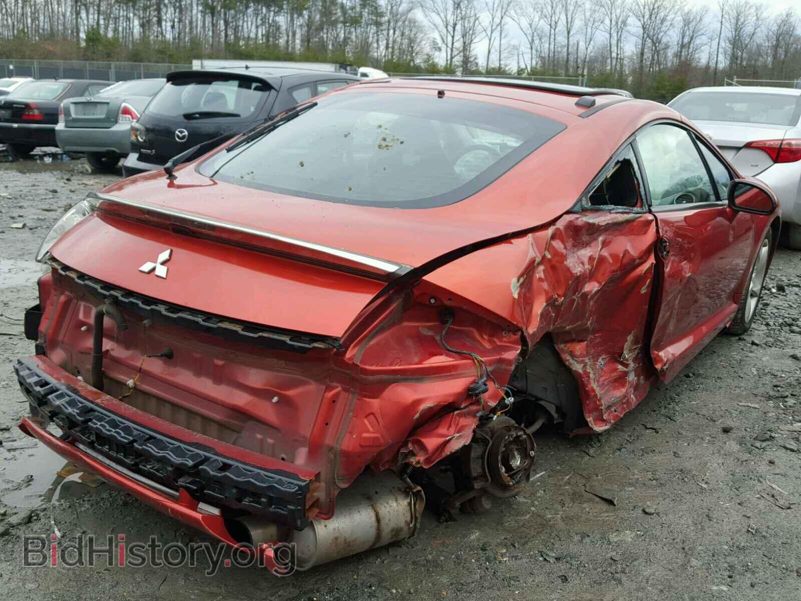 2008 MITSUBISHI ECLIPSE - VIN: 4A3AK24F58E033175 - Фото 4