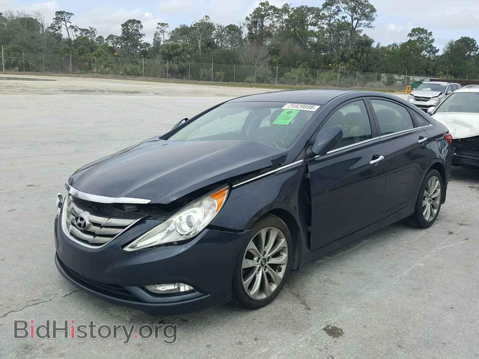 2012 HYUNDAI SONATA - VIN: 5NPEC4AC8CH383870 - Фото 2