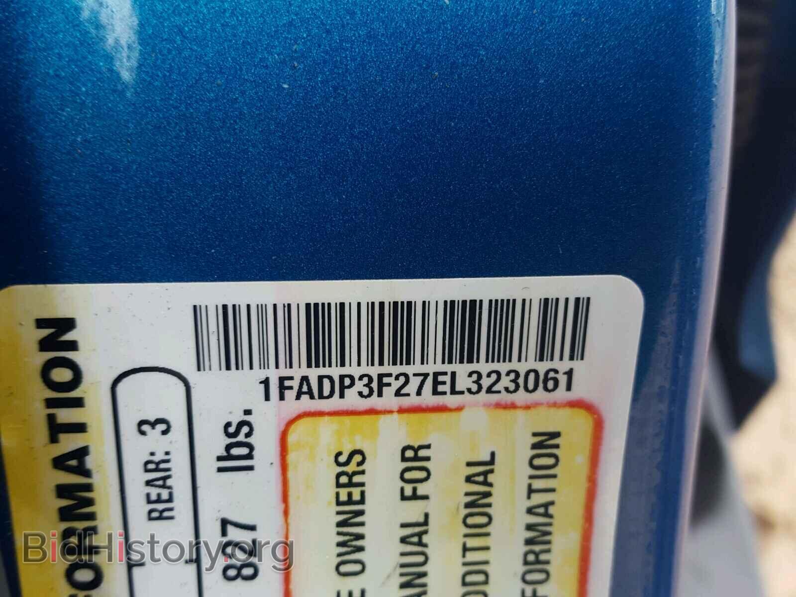 2014 FORD FOCUS - VIN: 1FADP3F27EL323061 - Photo 10