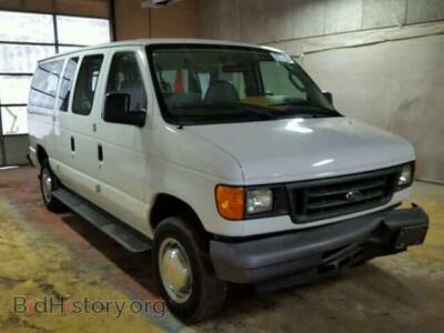 2006 Ford ECONOLINE, white — VIN 1FBNE31L16DA60876, Copart