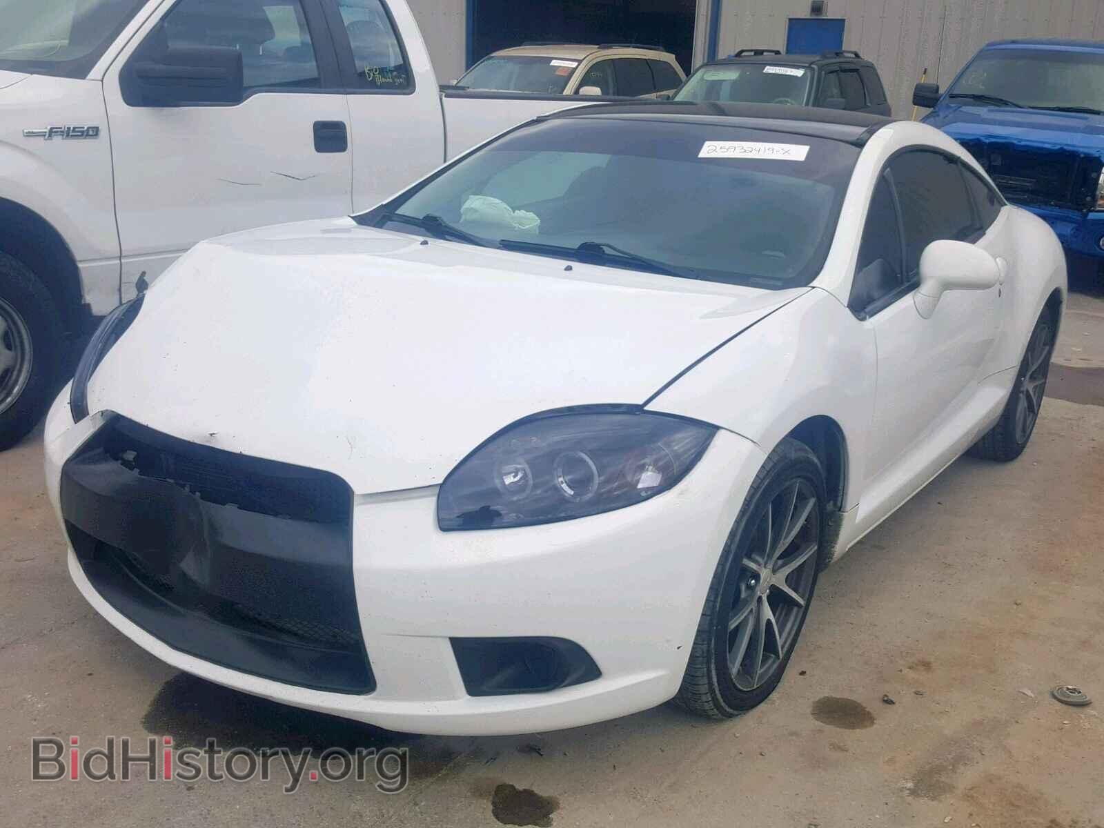 2012 MITSUBISHI ECLIPSE - VIN: 4A31K5DF2CE007563 - Фото 2