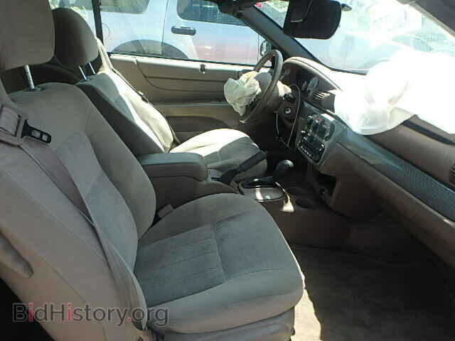 2004 CHRYSLER SEBRING - VIN: 1C3EL75R74N398494 - Фото 5