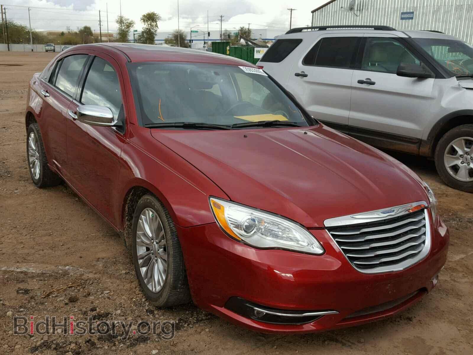 Фотография 1C3CCBCB4CN109022 - CHRYSLER 200 2012