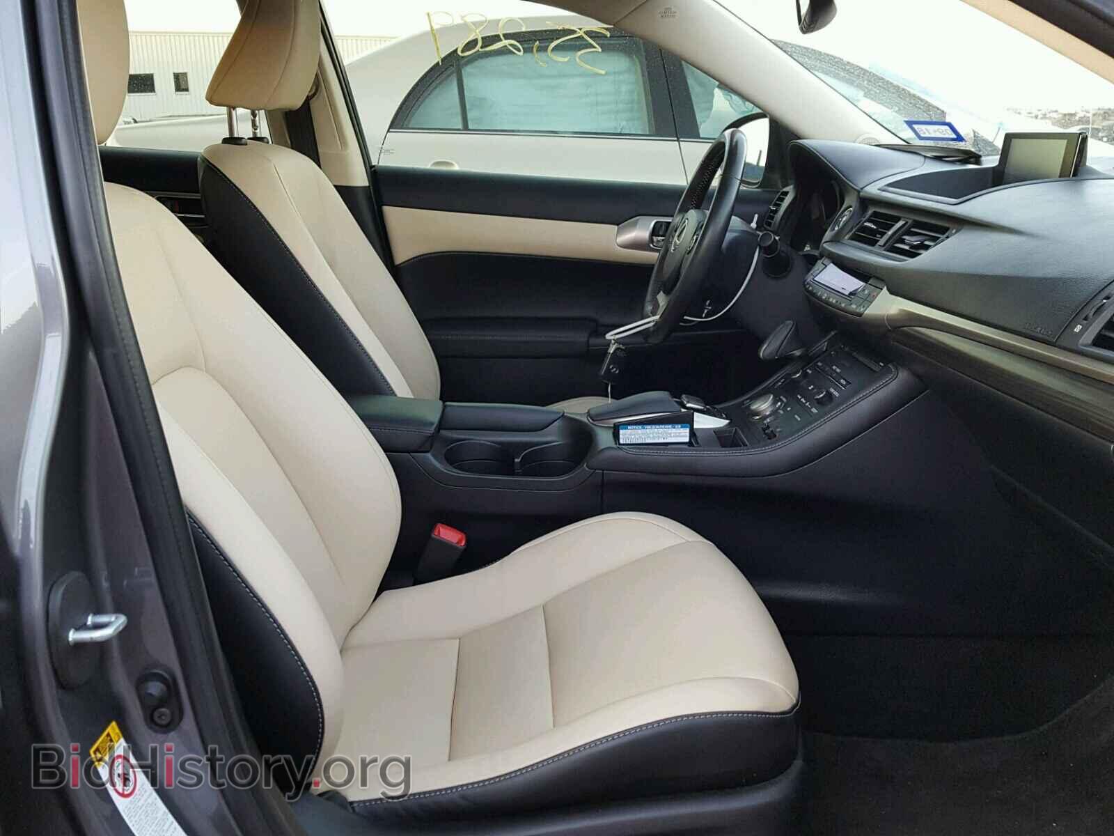 2015 LEXUS CT 200 - VIN: JTHKD5BH6F2244874 - Фото 5
