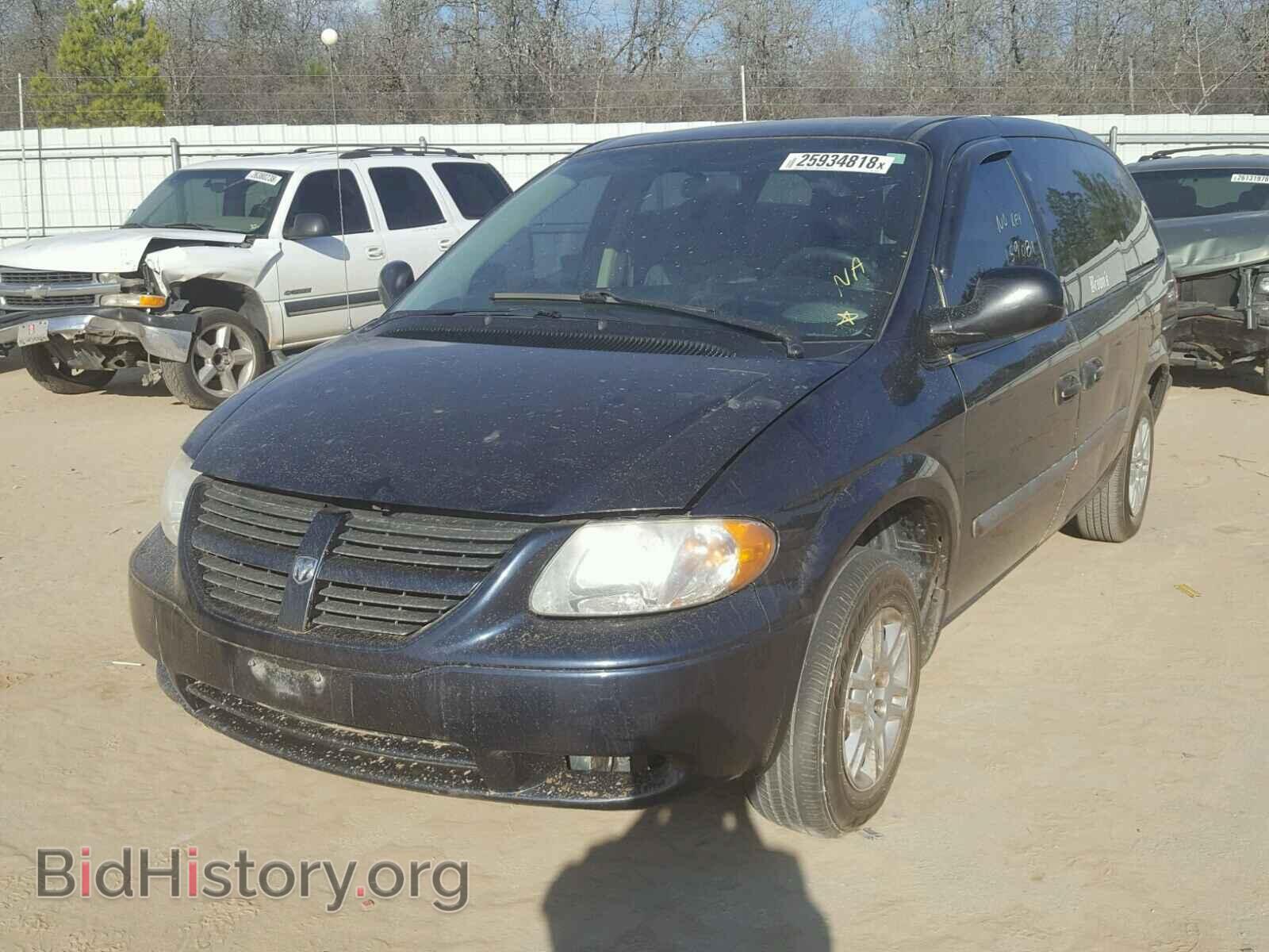 2007 DODGE CARAVAN - VIN: 1D4GP24R37B263258 - Фото 2