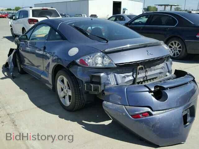 2007 MITSUBISHI ECLIPSE - VIN: 4A3AK24F67E057306 - Фото 3