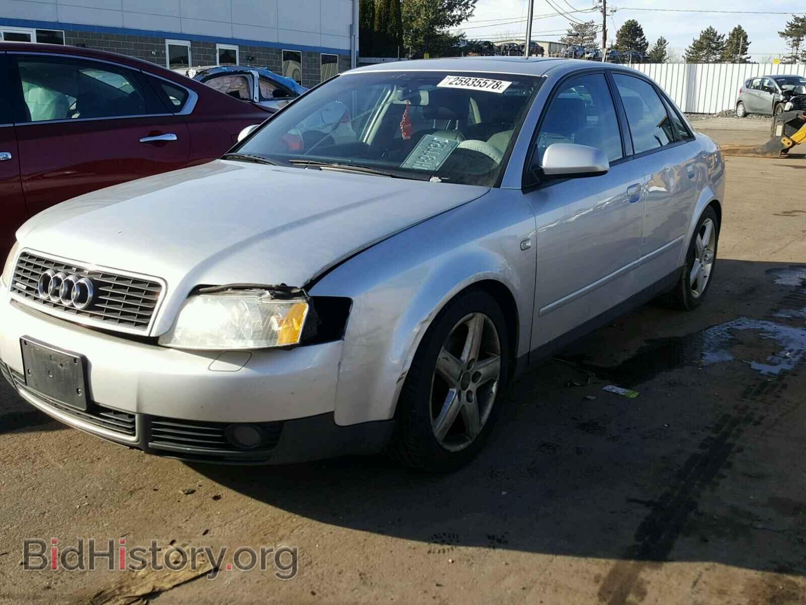 2002 AUDI A4 - VIN: WAULC68E72A056356 - Фото 2
