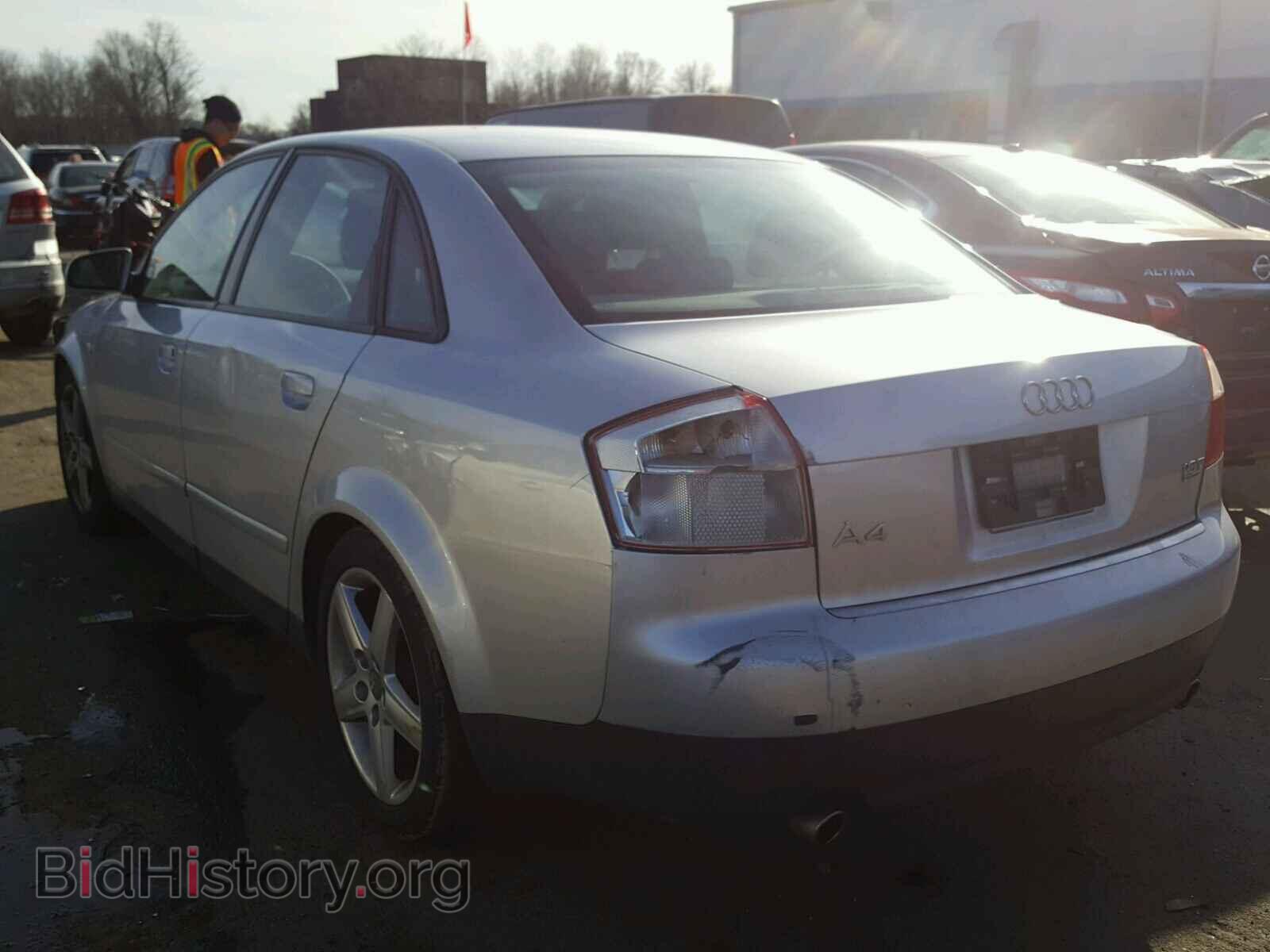 2002 AUDI A4 - VIN: WAULC68E72A056356 - Фото 3