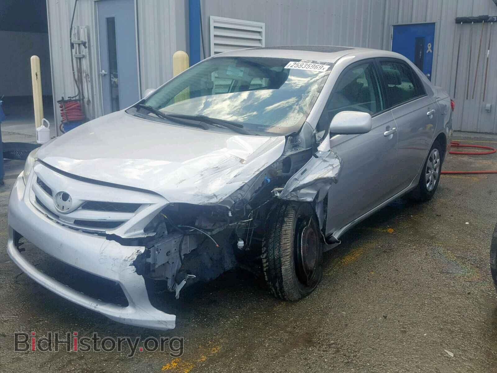 2011 TOYOTA COROLLA BA - VIN: 2T1BU4EE6BC593316 - Фото 2