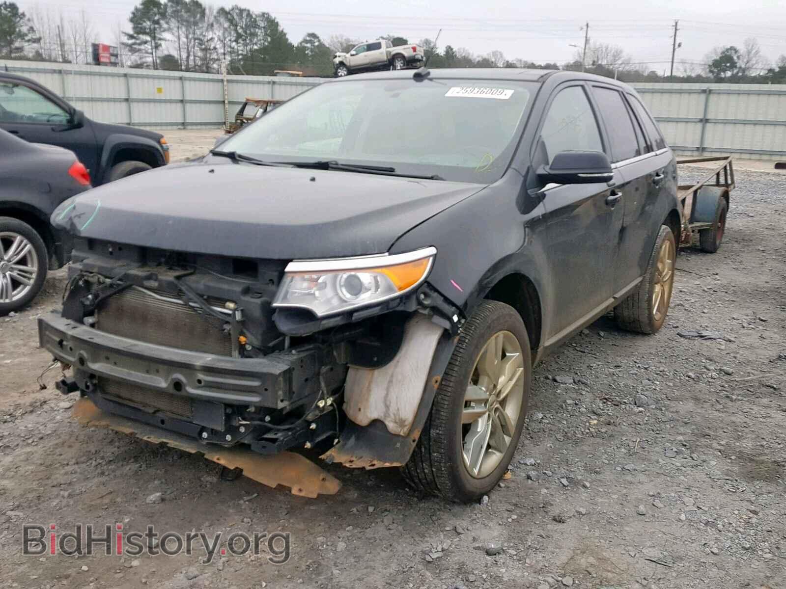 2014 FORD EDGE - VIN: 2FMDK3KC7EBB06192 - Фото 2