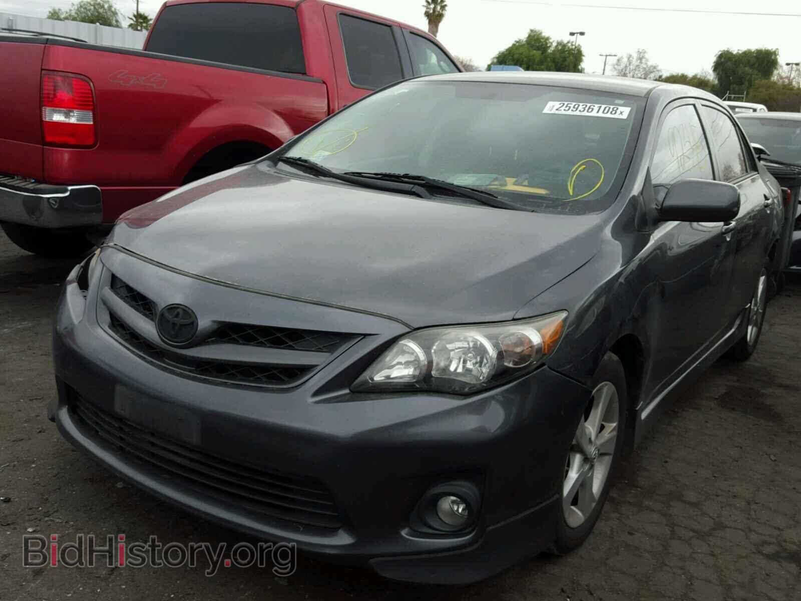 2012 TOYOTA COROLLA BA - VIN: 2T1BU4EE5CC867459 - Фото 2