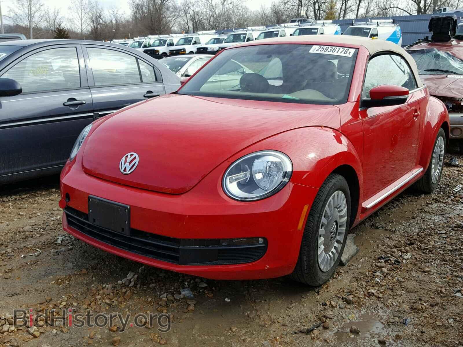 2013 VOLKSWAGEN BEETLE - VIN: 3VW5P7AT8DM800855 - Фото 2