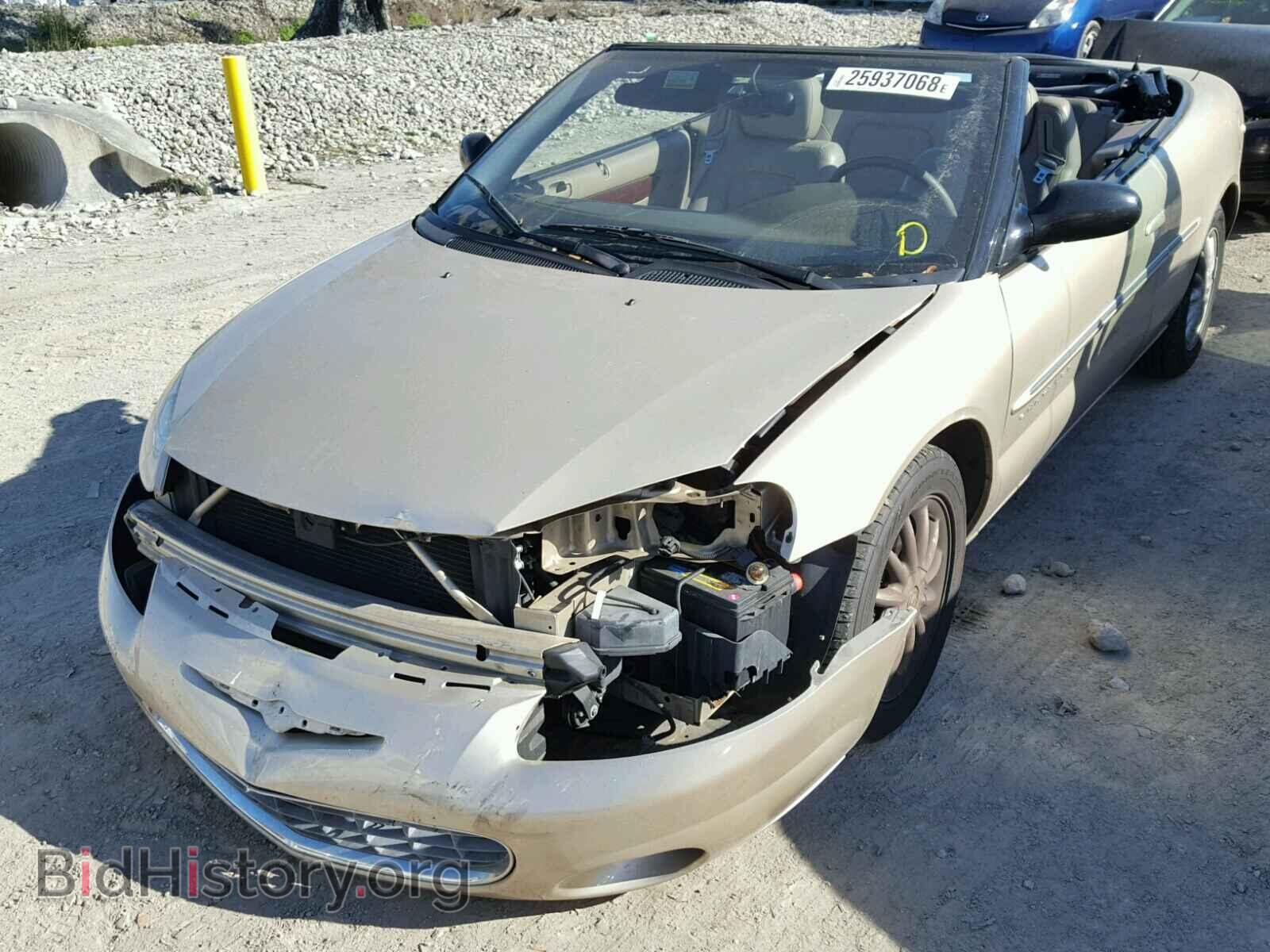 2001 CHRYSLER SEBRING - VIN: 1C3EL55U51N646066 - Фото 2