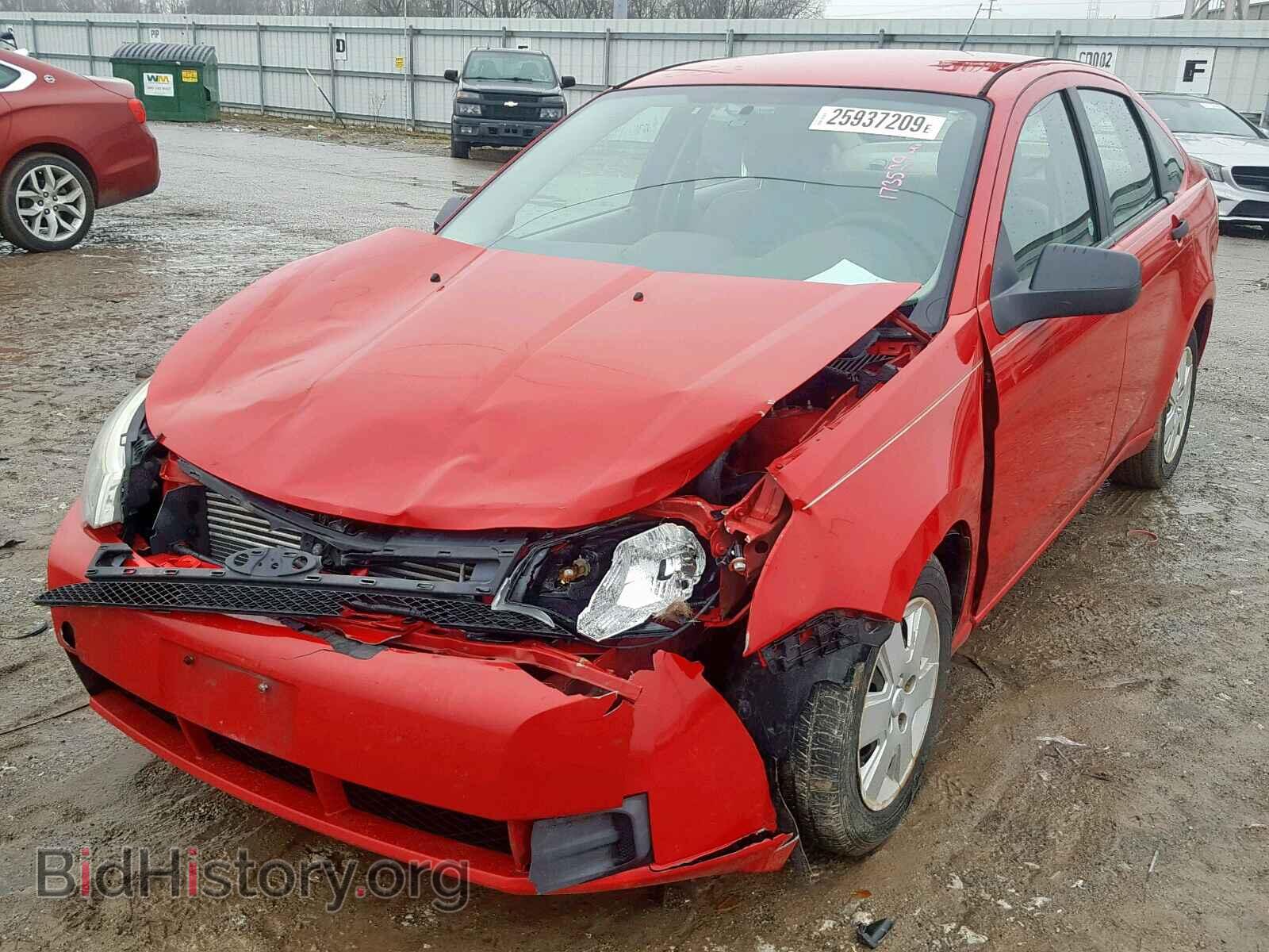 2008 FORD FOCUS - VIN: 1FAHP34N58W154580 - Фото 2