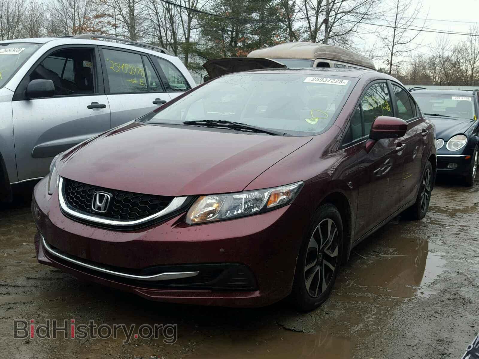2014 HONDA CIVIC - VIN: 2HGFB2F80EH550610 - Photo 2