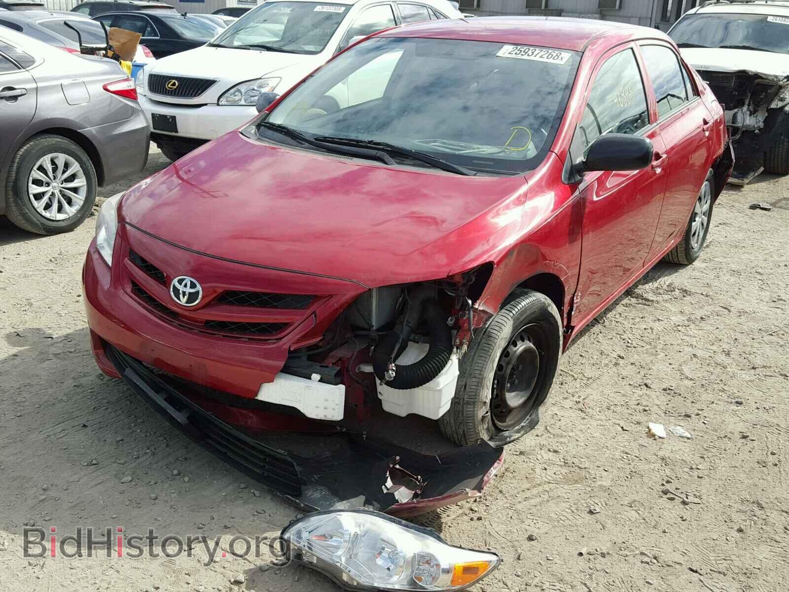 2011 TOYOTA COROLLA BA - VIN: JTDBU4EE0B9141982 - Фото 2