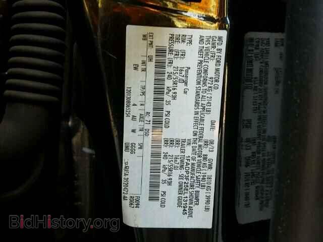 2014 FORD FOCUS - VIN: 1FADP3F25EL131945 - Photo 10