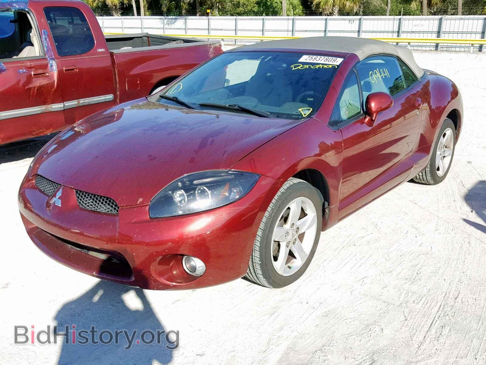 2007 MITSUBISHI ECLIPSE - VIN: 4A3AL35T27E028201 - Photo 2