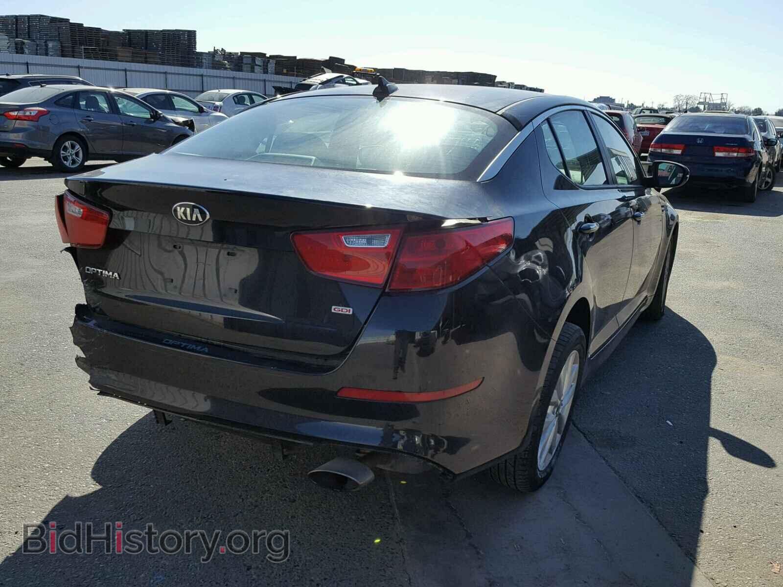 2015 KIA OPTIMA - VIN: KNAGM4A79F5637337 - Фото 4