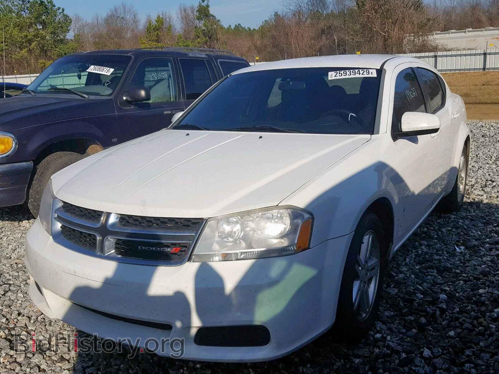 2012 DODGE AVENGER - VIN: 1C3CDZCB2CN190141 - Фото 2