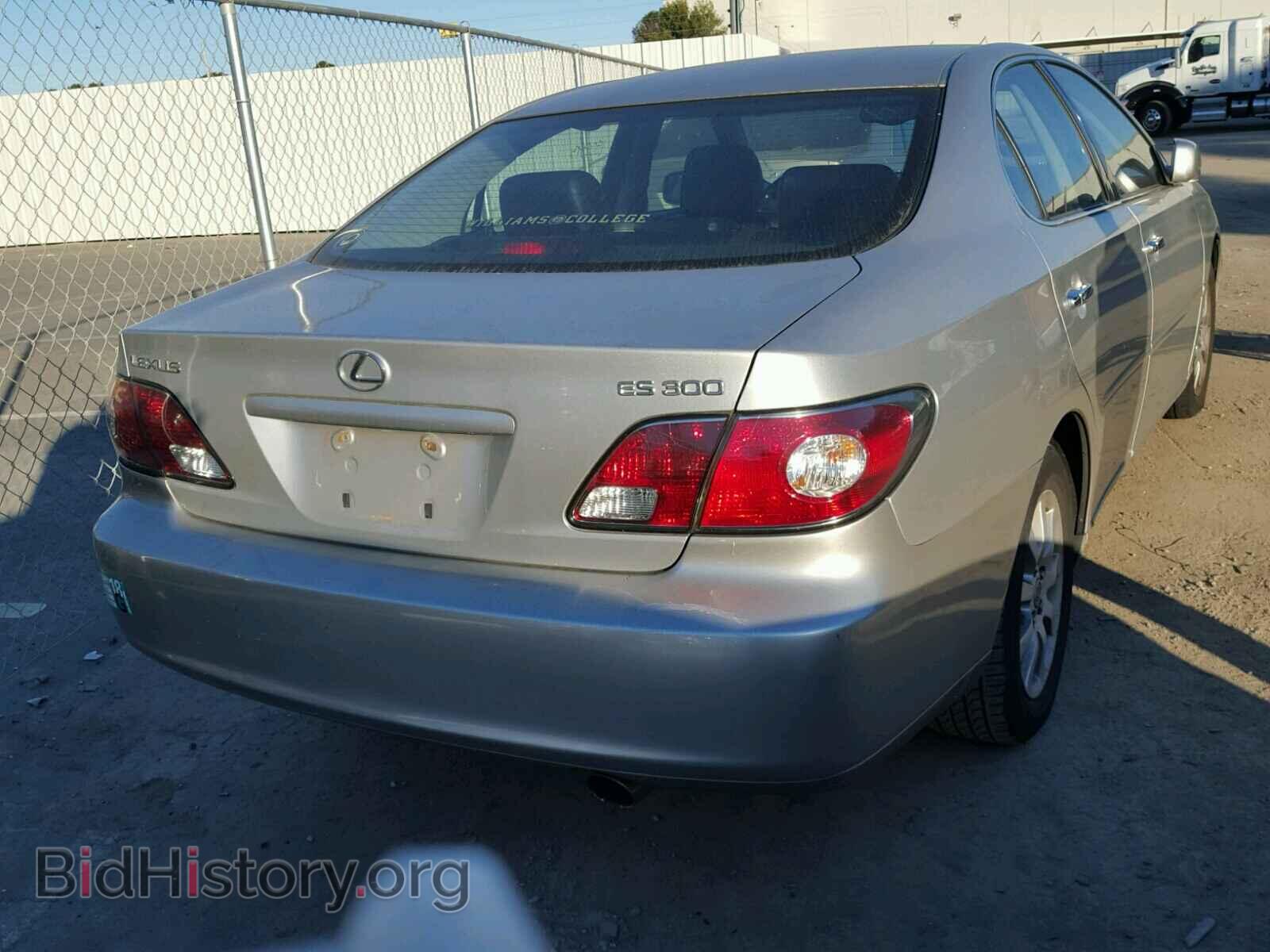 2002 LEXUS ES300 - VIN: JTHBF30G820022514 - Фото 4