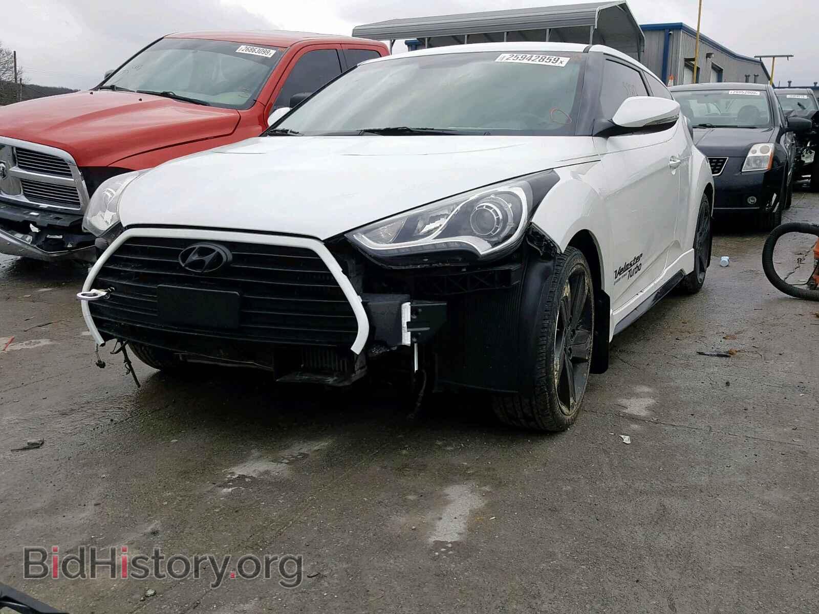 2013 HYUNDAI VELOSTER - VIN: KMHTC6AE4DU177890 - Фото 2