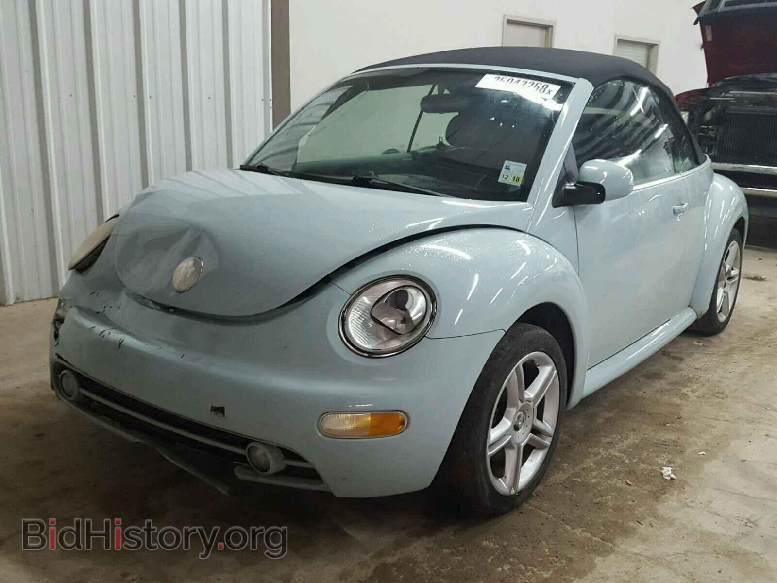 2005 VOLKSWAGEN BEETLE - VIN: 3VWCD31Y95M313217 - Фото 2