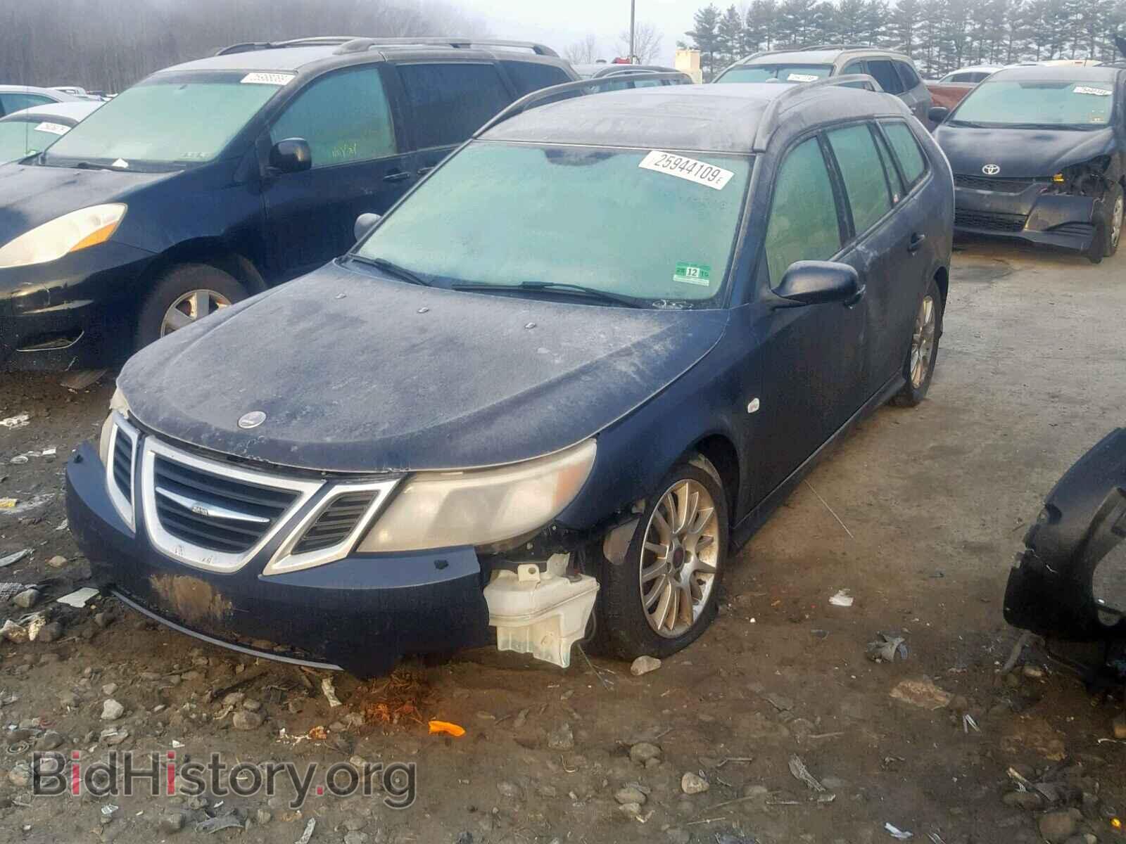 2008 SAAB 9 3 - VIN: YS3FB59Y181100357 - Фото 2