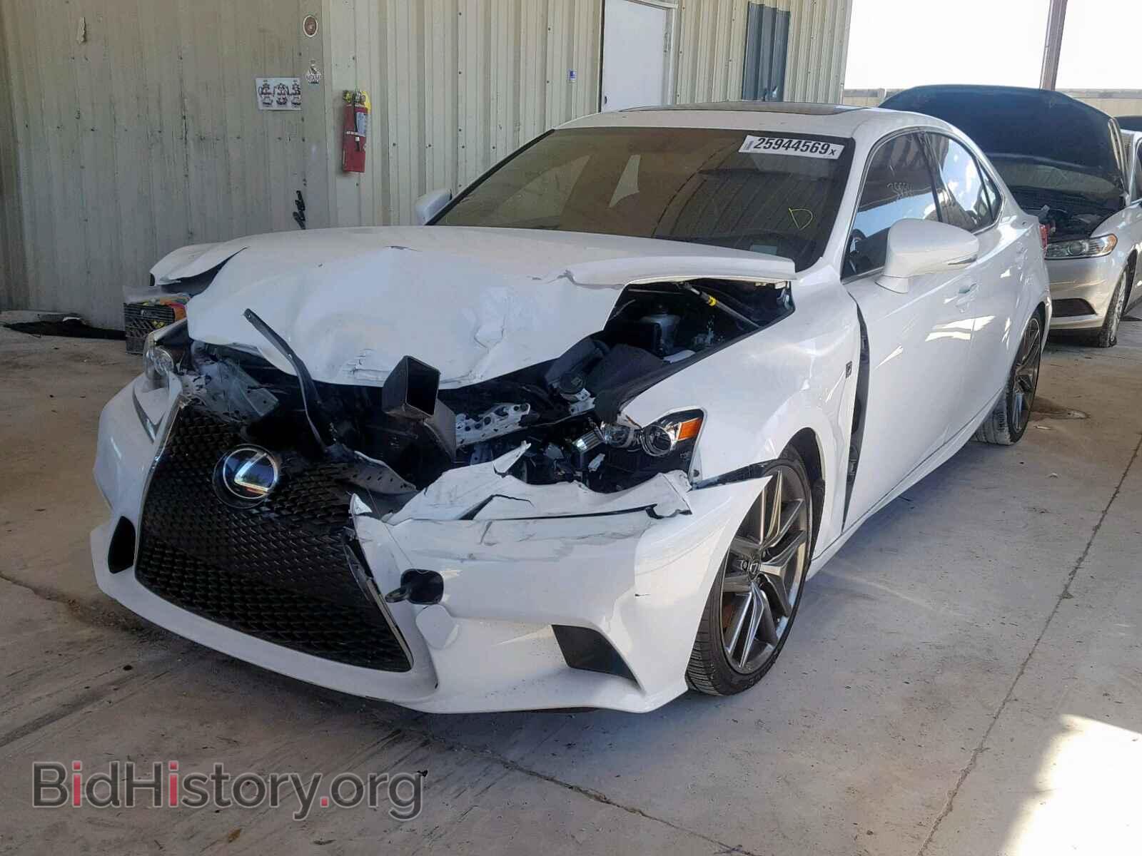 2016 LEXUS IS - VIN: JTHBA1D22G5024741 - Фото 2