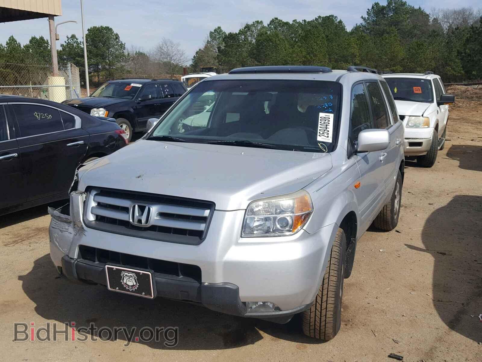 2007 HONDA PILOT - VIN: 5FNYF28567B010105 - Фото 2