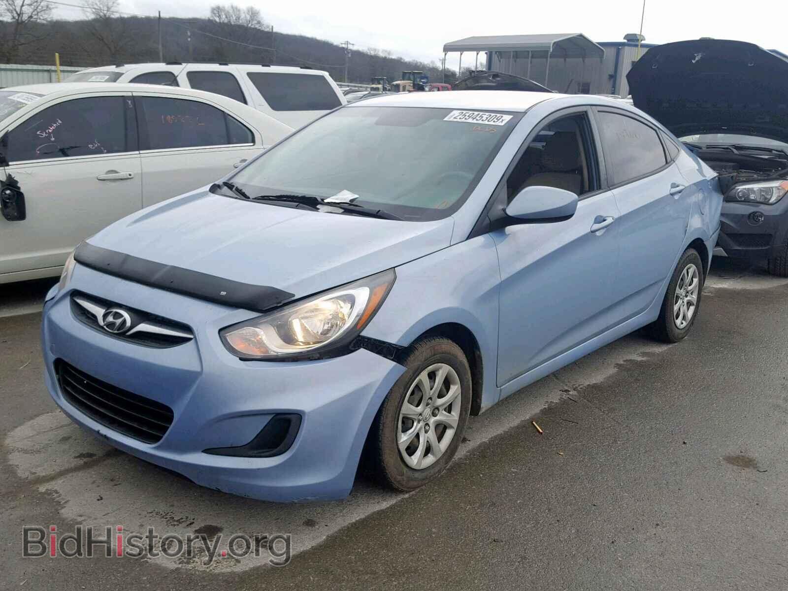 2014 HYUNDAI ACCENT - VIN: KMHCT4AE4EU674251 - Фото 2