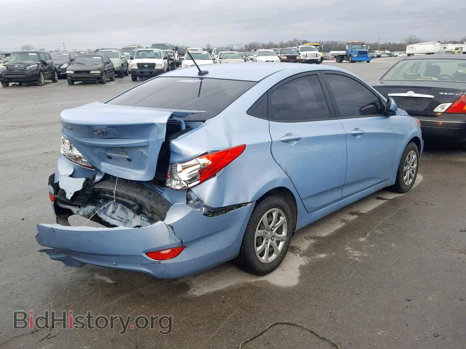 2014 HYUNDAI ACCENT - VIN: KMHCT4AE4EU674251 - Фото 4