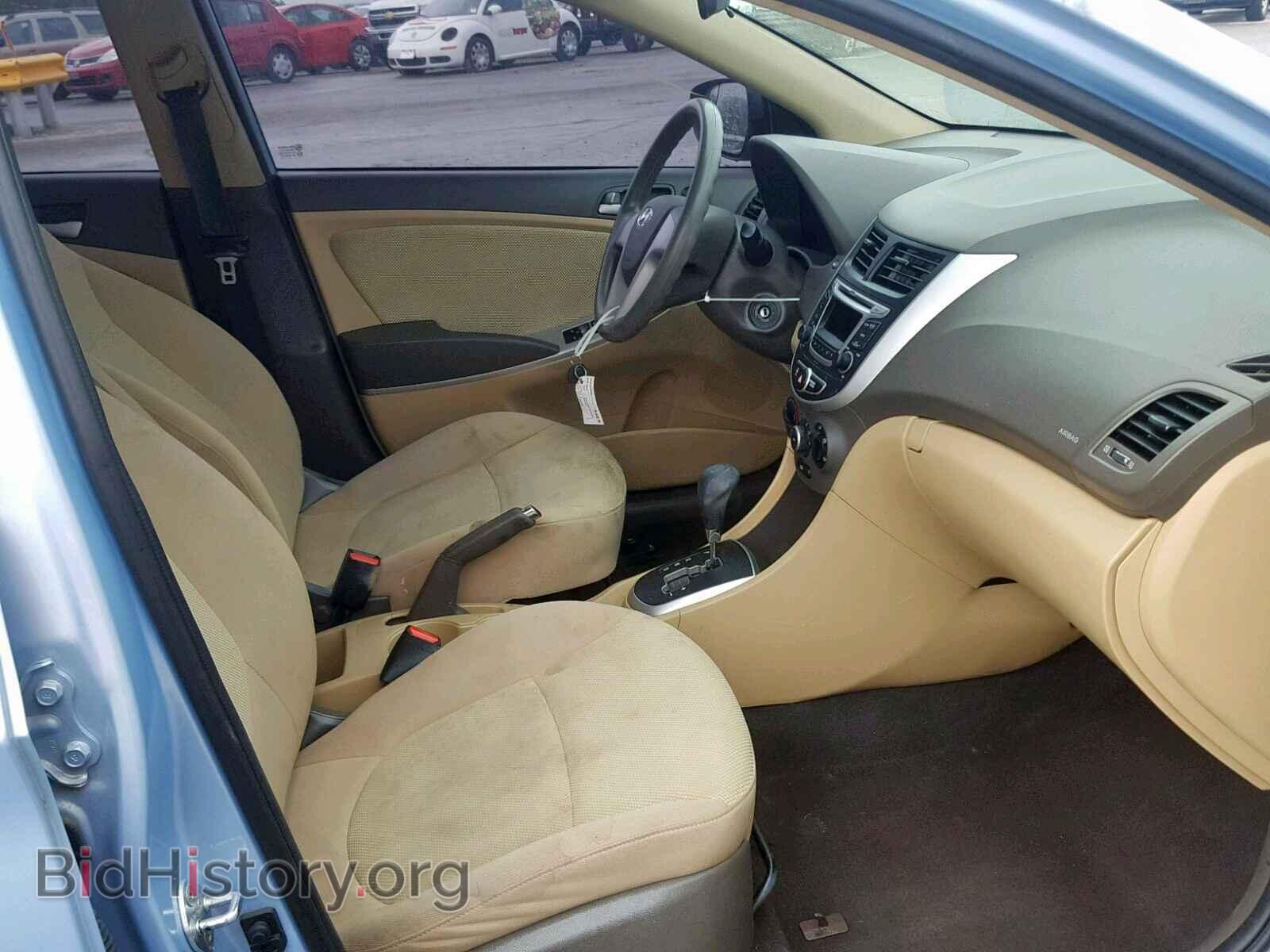 2014 HYUNDAI ACCENT - VIN: KMHCT4AE4EU674251 - Фото 5