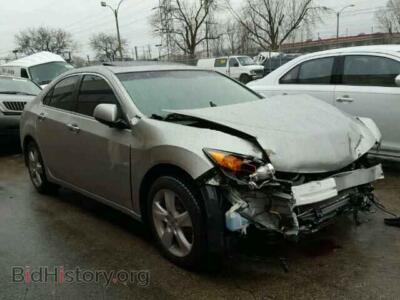 2010 Acura TSX, серебристый — VIN JH4CU2F61AC034116, Copart
