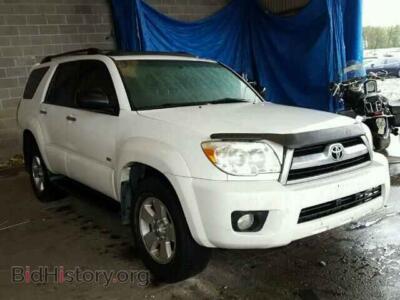 2007 Toyota 4RUNNER 4RUNNER SR, white — VIN JTEZU14R778076526, Copart