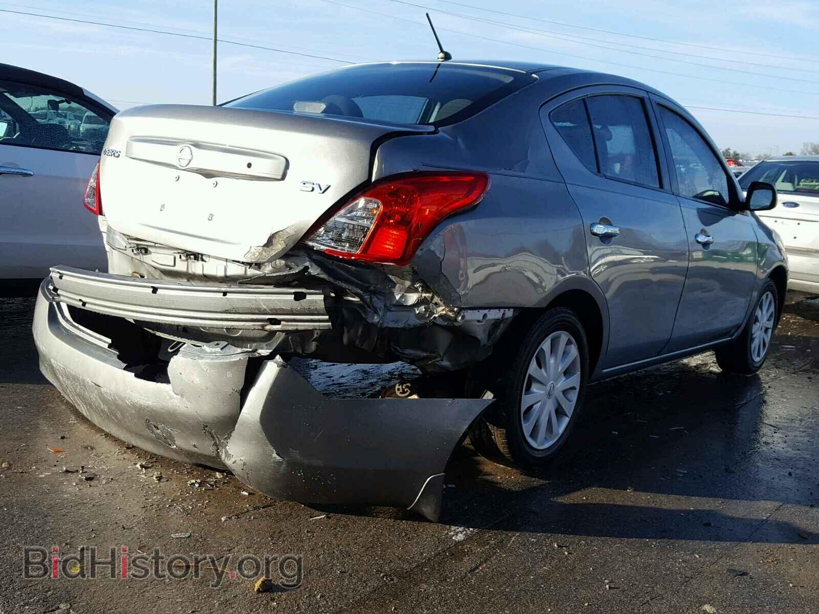 2012 NISSAN VERSA - VIN: 3N1CN7AP2CL882818 - Фото 4